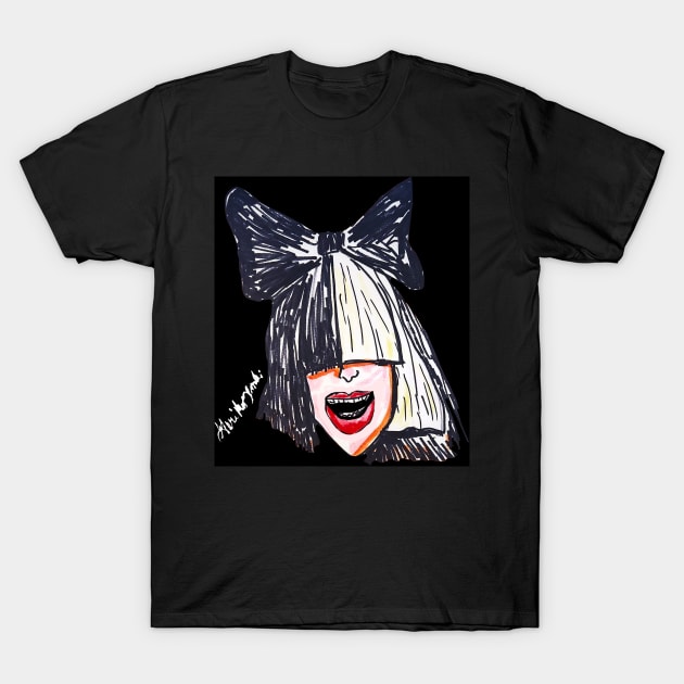 Sia Some People Have Real Problems T-Shirt by TheArtQueenOfMichigan 